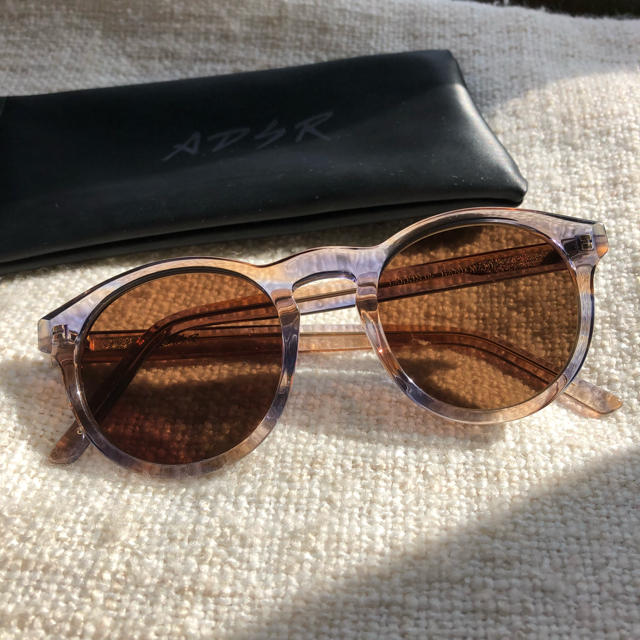 ADSR 中村くるみ サングラス ブラウン エーディーエスアール