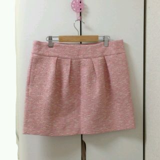 ザラ(ZARA)のピンク♡ZARAコクーンスカート♡(ミニスカート)