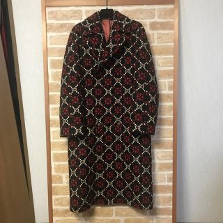 グッチ(Gucci)の24karats様 専用GUCCI ダイヤモンドウール コート 未使用(チェスターコート)