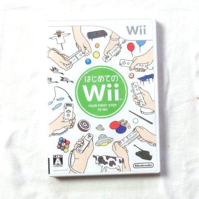 Wii はじめてのWii エンタメ/ホビーのゲームソフト/ゲーム機本体(家庭用ゲームソフト)の商品写真