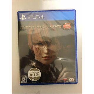 プレイステーション4(PlayStation4)の値下げしました！　DEAD OR ALIVE 6 新品未開封(家庭用ゲームソフト)