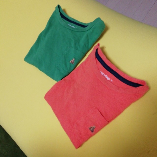 babyGAP(ベビーギャップ)の100　ベビーギャップ　Tシャツ　2枚組 キッズ/ベビー/マタニティのキッズ服男の子用(90cm~)(Tシャツ/カットソー)の商品写真