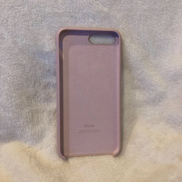 Apple(アップル)のiPhone8Plus 純正シリコンケース サンドピンク スマホ/家電/カメラのスマホアクセサリー(iPhoneケース)の商品写真