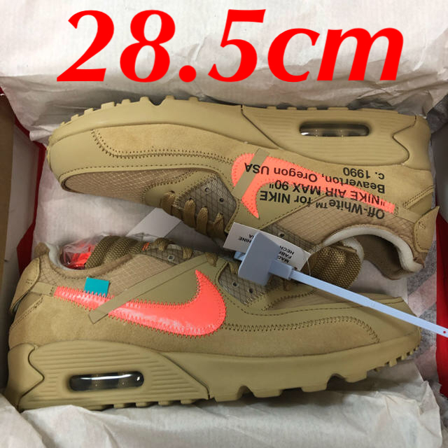 NIKE(ナイキ)の28.5cm Off White × Nike Air Max 90 メンズの靴/シューズ(スニーカー)の商品写真