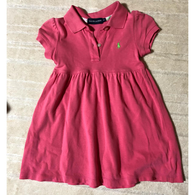 Ralph Lauren(ラルフローレン)の訳あり格安！ラルフローレン ポロワンピース 90 キッズ/ベビー/マタニティのキッズ服女の子用(90cm~)(ワンピース)の商品写真