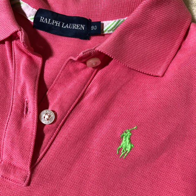 Ralph Lauren(ラルフローレン)の訳あり格安！ラルフローレン ポロワンピース 90 キッズ/ベビー/マタニティのキッズ服女の子用(90cm~)(ワンピース)の商品写真