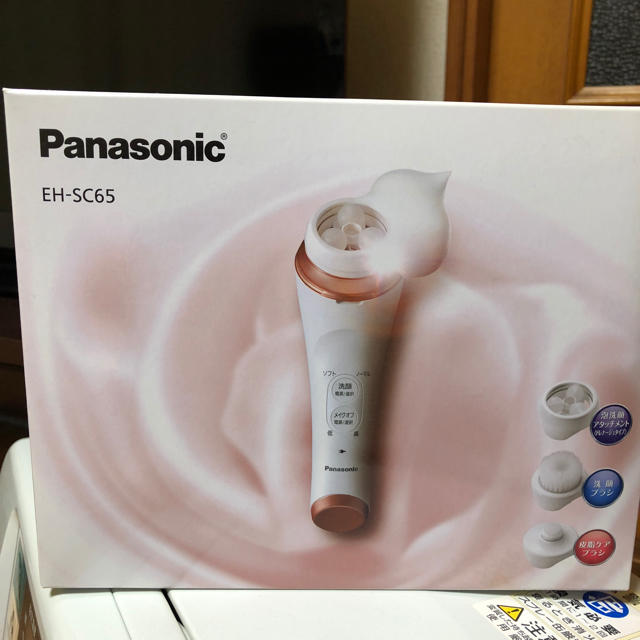 Panasonic(パナソニック)のPanasonic 洗顔美容器 濃密泡エステ EH-SC65 スマホ/家電/カメラの美容/健康(フェイスケア/美顔器)の商品写真