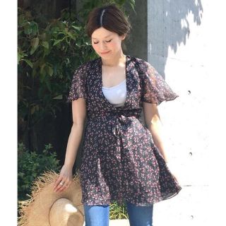 ドゥーズィエムクラス(DEUXIEME CLASSE)の新品⭐️ALEXACHUNG FLOWERS GGT PRINTED ブラウス(ひざ丈ワンピース)