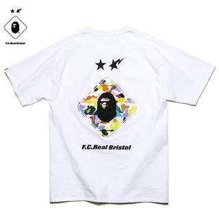 エフシーアールビー(F.C.R.B.)のFCRB BAPE x F.C.R.B. BACK EMBLEM TEE(Tシャツ/カットソー(半袖/袖なし))