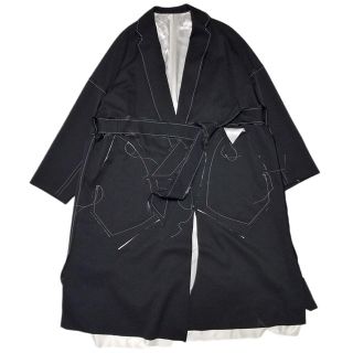 ヨウジヤマモト(Yohji Yamamoto)のsulvam 19ss オーバーコート yohji yamamoto ヨウジ(チェスターコート)