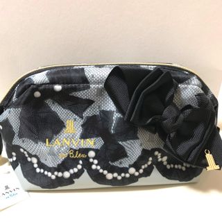 ランバンオンブルー(LANVIN en Bleu)のタグ付き ポーチ LANVIN en Bleu(ポーチ)