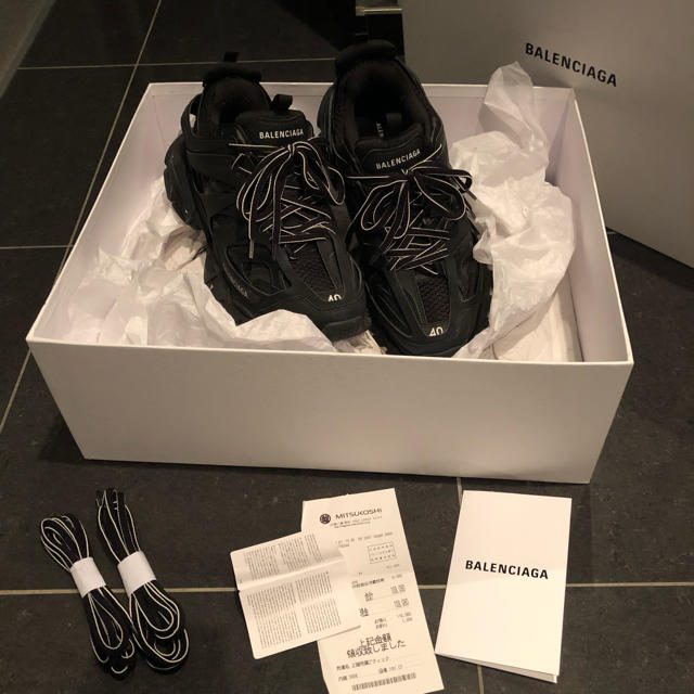 Balenciaga トラック トレーナー 黒 black  40