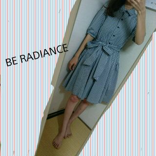 ビーラディエンス(BE RADIANCE)のBE RADIANCE チェック柄ワンピ(ひざ丈ワンピース)