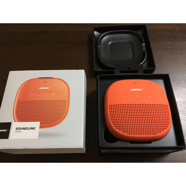 BOSE(ボーズ)のBose soundlink micro オレンジ スマホ/家電/カメラのオーディオ機器(スピーカー)の商品写真