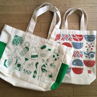 カルディのトートバッグ2点セット(トートバッグ)