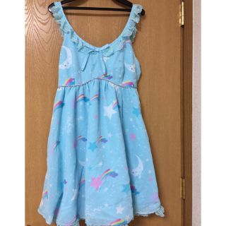 アンジェリックプリティー(Angelic Pretty)のAngelic Pretty Dream Sky JSK バレッタ セット(ひざ丈ワンピース)