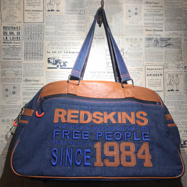 REDSKINS レッドスキンズ デニムボストンバッグ  メンズのバッグ(ボストンバッグ)の商品写真