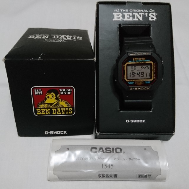 BEN DAVIS(ベンデイビス)の値下げ！BEN DAVIS CASIO  腕時計 G-SHOCK メンズの時計(腕時計(デジタル))の商品写真