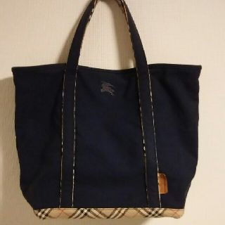 バーバリーブルーレーベル(BURBERRY BLUE LABEL)のBURBERRY bluelabel トートバッグキャンバス(トートバッグ)