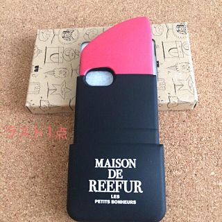 メゾンドリーファー(Maison de Reefur)の新品♡MAISON DE REEFUR メゾンド リーファーリップiPhone7(iPhoneケース)