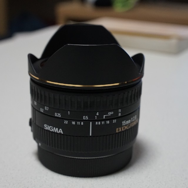 SIGMA(シグマ)のXYZ様専用 SIGMA 15mm f2.8 EX canonマウント スマホ/家電/カメラのカメラ(レンズ(単焦点))の商品写真