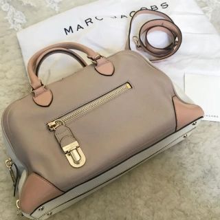 マークジェイコブス(MARC JACOBS)の4/6迄専用☆ マークジェイコブス バイカラーボストンバッグ 最高級コレクション(ハンドバッグ)