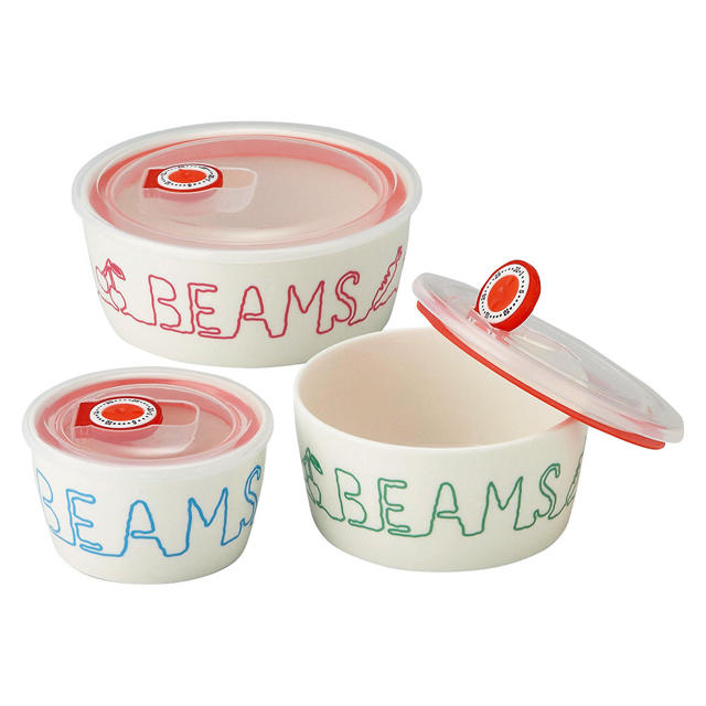 BEAMS(ビームス)のビームス beams レンジパックセット インテリア/住まい/日用品のキッチン/食器(食器)の商品写真