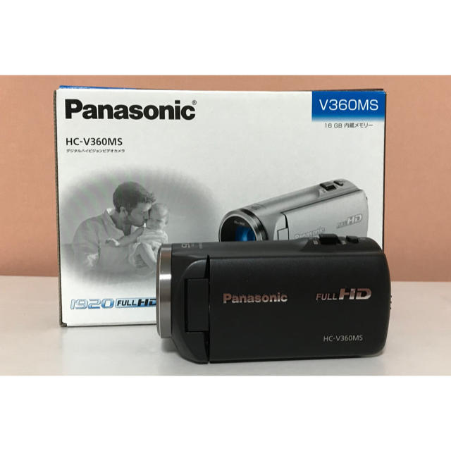 Panasonic(パナソニック)のpanasonic ビデオカメラ HC-V360MS スマホ/家電/カメラのカメラ(ビデオカメラ)の商品写真