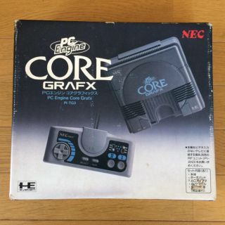 エヌイーシー(NEC)のPC-Engine “CORE GRAFX” NEC(家庭用ゲーム機本体)