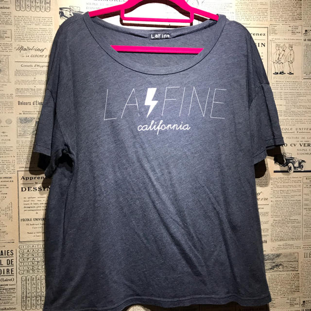 LaFine(ラファイン)のLaFine ラファイン Tシャツ サイズS レディースのトップス(Tシャツ(半袖/袖なし))の商品写真