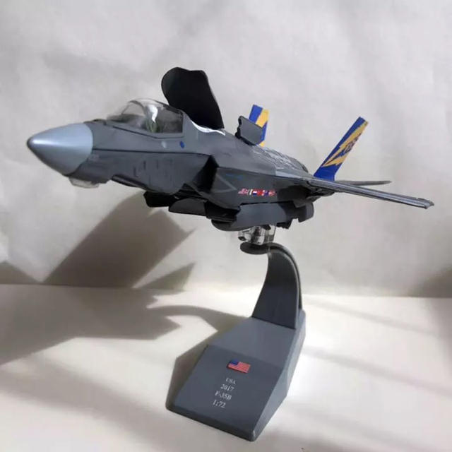 模型/プラモデル希少 1／72 F-35Bダイキャストモデル青