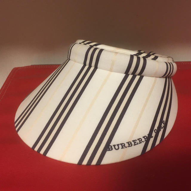 BURBERRY(バーバリー)のブークレー様専用♡Burberry golfサンバイザー レディースの帽子(その他)の商品写真