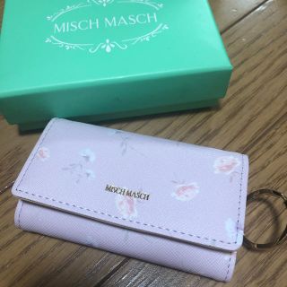 ミッシュマッシュ(MISCH MASCH)の未使用 MISCH MASCH キーケース ピンク(キーケース)