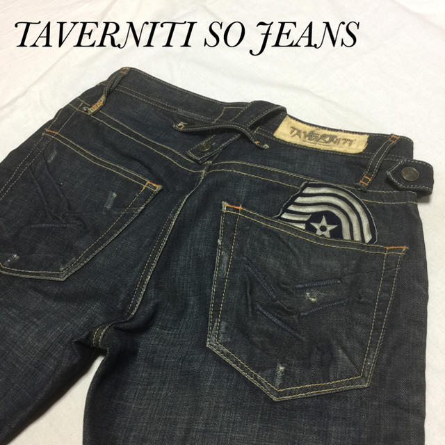 TAVERNITI SO JEANS(タヴァニティソージーンズ)のTAVERNITI SO JEANS タバニティソージーンズ W32約80cm メンズのパンツ(デニム/ジーンズ)の商品写真