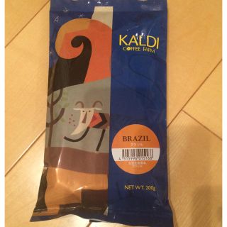 カルディ(KALDI)のカルディ レギュラーコーヒー ブラジル 200g(コーヒー)