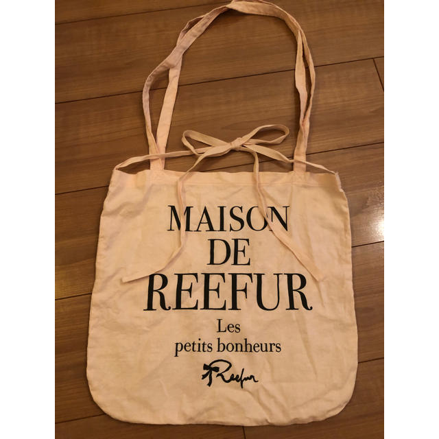 Maison de Reefur(メゾンドリーファー)の2枚セット メゾンドリーファー  ショッパー レディースのバッグ(ショップ袋)の商品写真