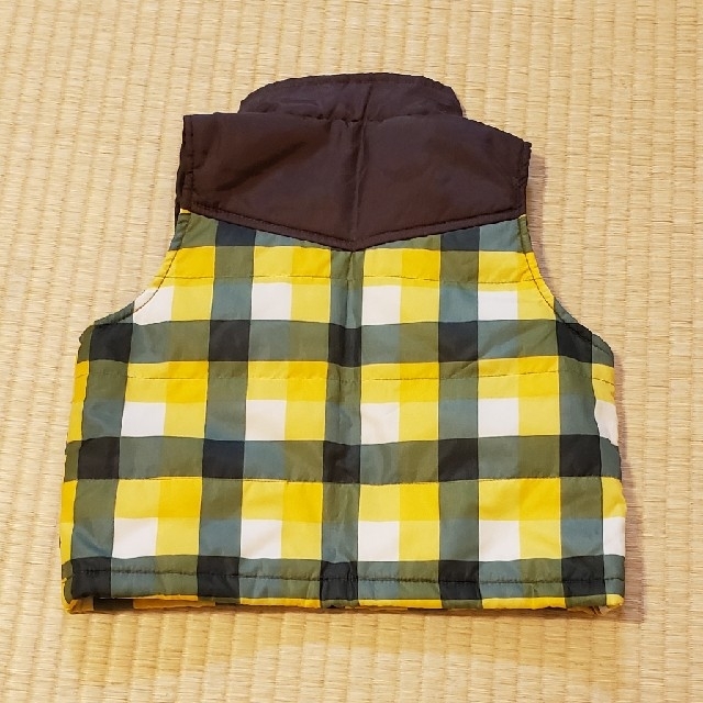 ベルメゾン(ベルメゾン)の40.ダウンベスト　80 キッズ/ベビー/マタニティのベビー服(~85cm)(ジャケット/コート)の商品写真