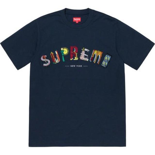 【送料無料 Sサイズ Navy】 Supreme City Arc Tee