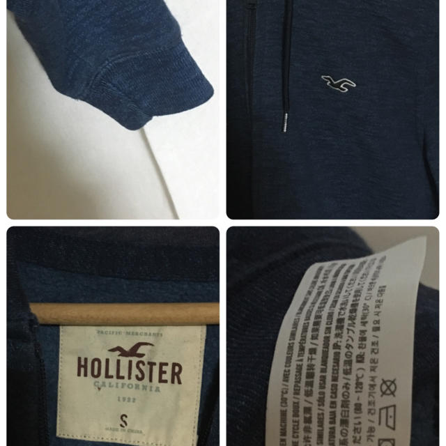 Hollister(ホリスター)のHOLLISTER ホリスター ジップパーカー メンズのトップス(パーカー)の商品写真