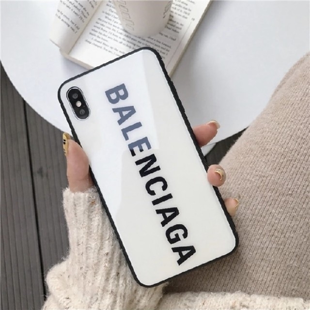 iphoneケース フリップ - Balenciaga - BALENCIAGA ＊ iphoneXRの通販 by ねね❁*.'s shop｜バレンシアガならラクマ