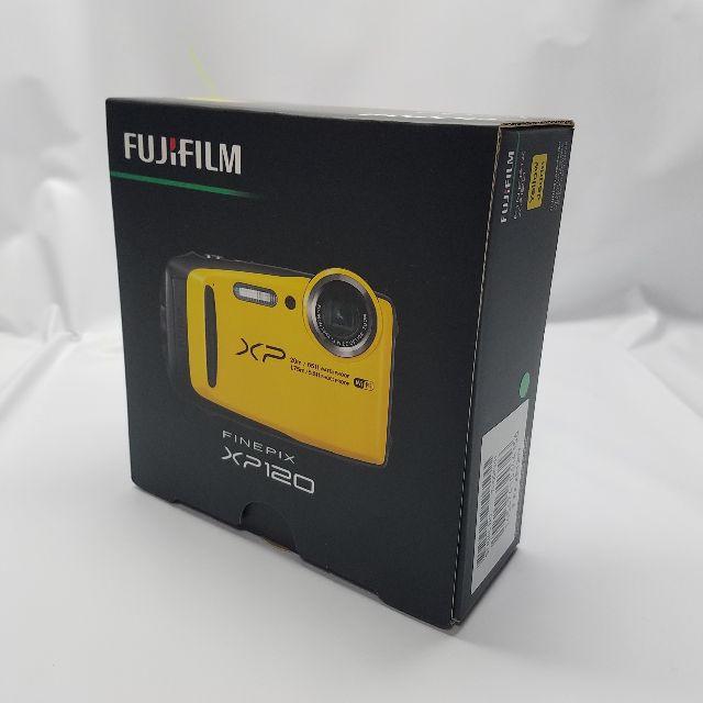 FUJIFILM デジタルカメラ XP120 イエロー 防水 FX-XP120Yの通販 by R.I 's shop｜ラクマ