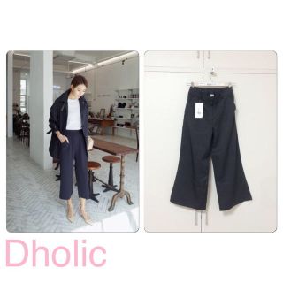 ディーホリック(dholic)の新品 Dholic ワイドガウチョパンツ(カジュアルパンツ)