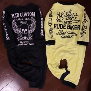 ラッドカスタム(RAD CUSTOM)のくらしお様専用！RADCUSTOMロンパース８０(ロンパース)