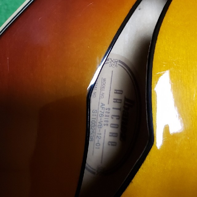 Ibanez(アイバニーズ)のIbanez AF76-VB フルアコ〔値引き中〕 楽器のギター(エレキギター)の商品写真