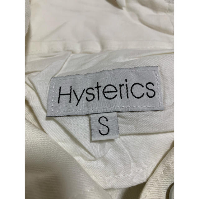 HYSTERICS(ヒステリックス)のHYSTERICS パンツ デニム レオパード柄 ホワイト レディースのパンツ(デニム/ジーンズ)の商品写真