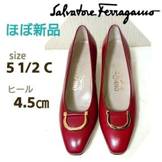 サルヴァトーレフェラガモ(Salvatore Ferragamo)のB.インパルス様専用【Ferragamo】ローヒールパンプス(ハイヒール/パンプス)