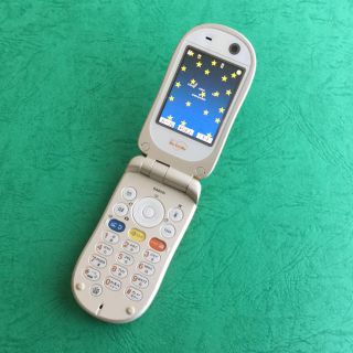 エヌティティドコモ(NTTdocomo)の★ドコモ キッズ携帯 SA800i  オレンジ★docomo ガラケー(携帯電話本体)