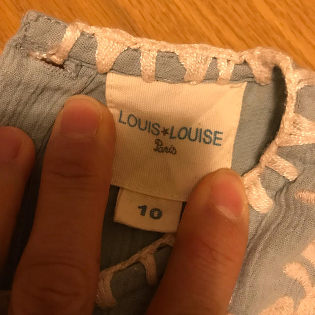 Bonpoint(ボンポワン)の中古、LOUIS☆LOUISE、半袖ワンピース、10才 キッズ/ベビー/マタニティのキッズ服女の子用(90cm~)(ワンピース)の商品写真