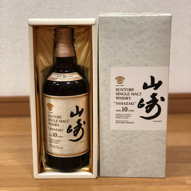 サントリー(サントリー)のサントリー山崎10年 食品/飲料/酒の酒(ウイスキー)の商品写真