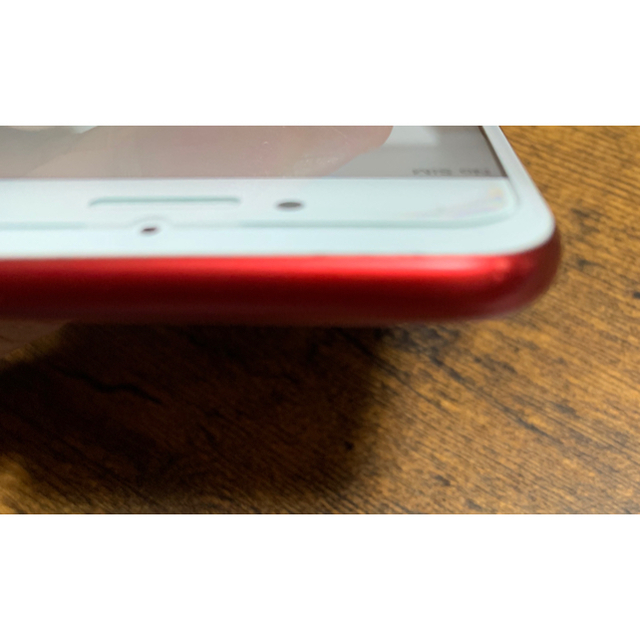 Apple(アップル)のiPhone7 128GB productred SIMフリー スマホ/家電/カメラのスマートフォン/携帯電話(スマートフォン本体)の商品写真